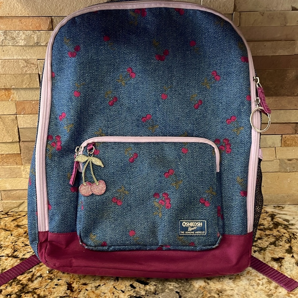 Oshkosh Cherry Backpack
